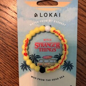 LOKAI x Stranger Things Yellow Beaded Kids Bracelet
